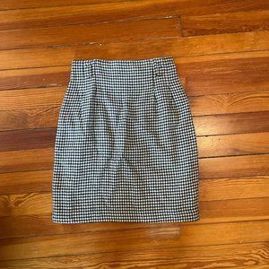 Y2K Wool Clueless Skirt